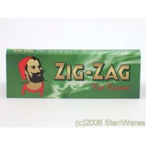  Zig Zag Green Cigarette Rolling Papers   5 Packets Patio 