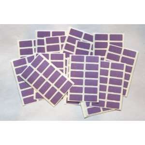 200 Purple Stickers   Sticky Coloured Self Adhesive Labels for Colour 