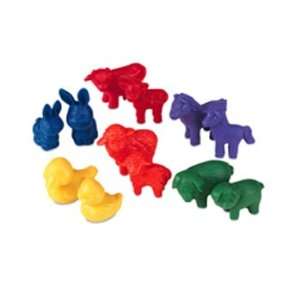  5 Pack LEARNING RESOURCES COUNTERS FRIENDLY FARM ANIMAL 72 