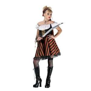  Striped Skirt Pre Teen Pirate Costume Toys & Games