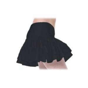  Satin Trimmed Petticoat Black Beauty