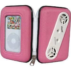   Vault Carry Case w/ Built in Speakers DGIPOD 371 Pink 