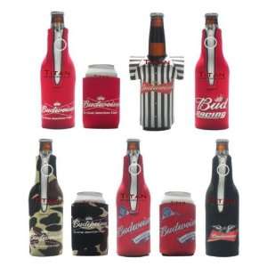  Budweiser Wholesale Koozie Assortment  Neoprene Beverage 