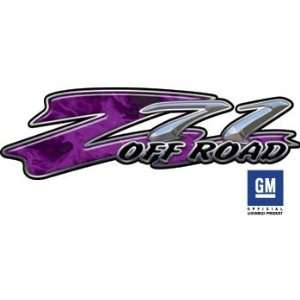  Chevy Z71 Inferno Purple Truck & SUV Offroad Decals 