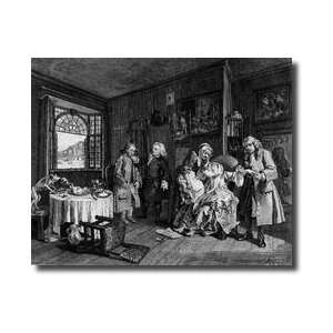   La Mode Plate Vi The Ladys Death 1745 Giclee Print