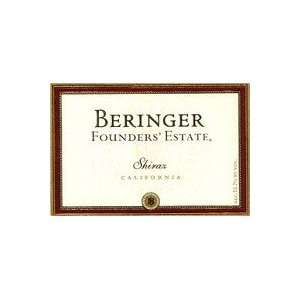  Beringer Vineyards Shiraz Founders Estate 2005 750ML 