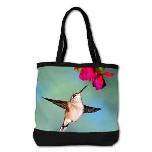   Bag Purse (2 Sided) Black Black Chinned Hummingbird 