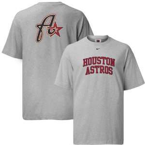    Nike Houston Astros Ash Changeup Arched T shirt