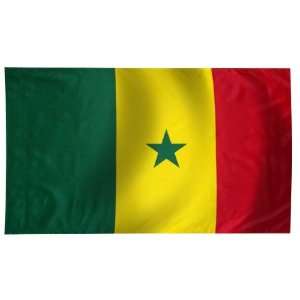  Senegal Flag 2X3 Foot Nylon PH Patio, Lawn & Garden