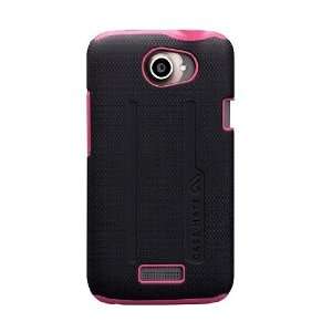  CASEMATE Tough Case For HTC One X Mobile Phone (Pink/Black 