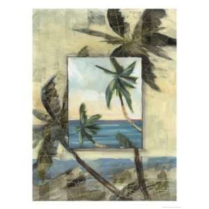  Breezy Palms, no. 2 Giclee Poster Print by Jeff Surret 