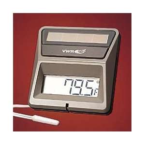 With External Sensor and Cable   VWR Solar Powered Thermometers 