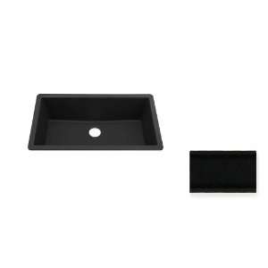   Jet Black Summum X Large Undermount Single Bowl Kitchen Sink 0654