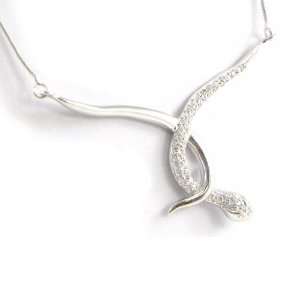  Necklace silver Tentation white. Jewelry