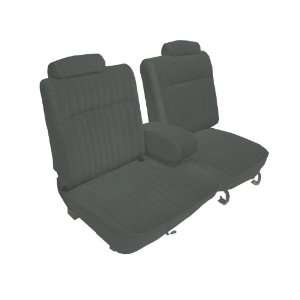  Acme U2003 0702 Front Charcoal Vinyl Bench Seat Upholstery 