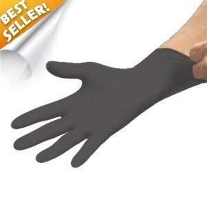  High Five Gloves   Black Nitrile Gloves   Medium