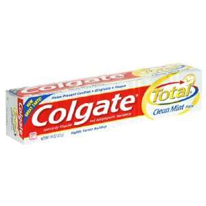Colgate Total Anticavity Fluoride And Antigingivitis Toothpaste, Clean 