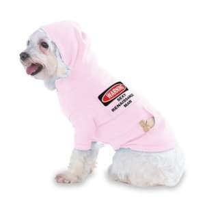   MAN Hooded (Hoody) T Shirt with pocket for your Dog or Cat Size SMALL