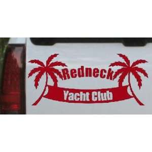  Club Country Car Window Wall Laptop Decal Sticker    Red 30in X 13.1in
