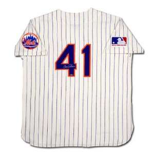 Tom Seaver Hand Signed New York Mets Mitchell & Ness 1969 Model Home 