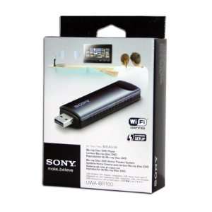  Sony UWA BR100 USB Wi Fi Network Adapter Retail Packaging 