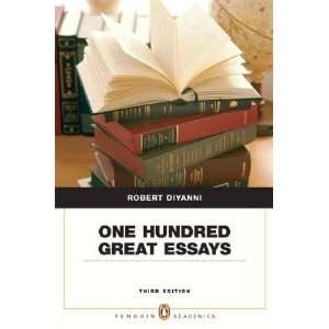  One Hundred Great Essays [100 GRT ESSAYS 3/E]  Author 
