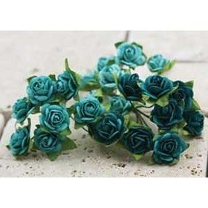  Mini Roses Jewel Tone Blues