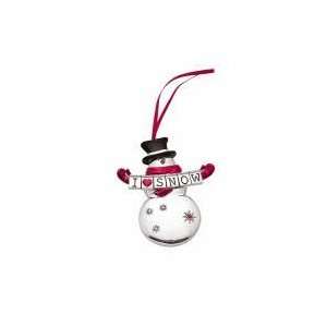  Reed , Barton I Love Snow Snowman Ornament/3210
