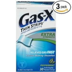  Gas X ES Thin StripS 30ct