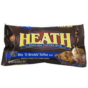 Heath Bitso BrickleToffee Chips 8 oz Grocery & Gourmet Food