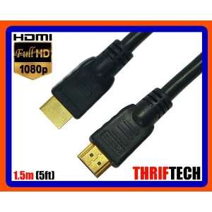 HDMI Cable 1.5m (5 Feet)   1080p, 1080i, 720p, PS3, XBox 360, BluRay 