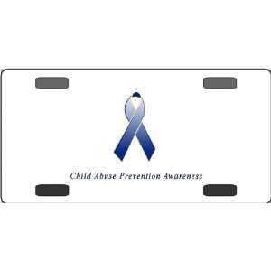 Child Abuse Prevention Awareness Ribbon Vanity License 