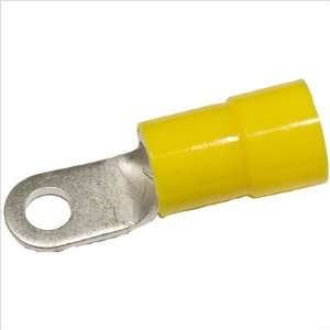 MorrisProducts 11410 Nylon Insulated Ring Terminals in Yellow with 4 