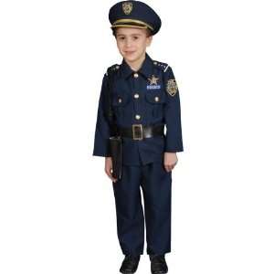  Police Officer Costume  Child Costume deluxe   Medium (8 