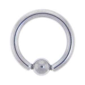  12 Gauge Steel Bcr Captive Ring 3/8 Inches 4mm Jewelry