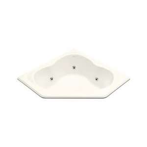 Kohler K 1244 H Sojourn Whirlpool Bath Tub with Heater Finish Biscuit