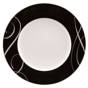  Nikko Elegant Swirl #12530 Round Accent Plate Kitchen 