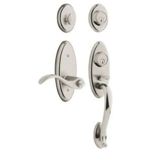   Polished Nickel Images, Landon Landon Dummy Two Point Handleset with R