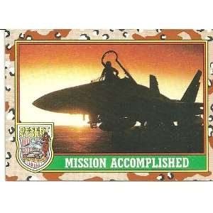  Desert Storm MISSION ACCOMPLISHED Card #82 Everything 