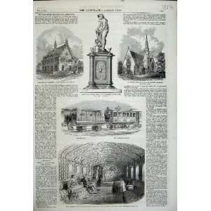  1859 Imperial Railway Orleans Saloon Chapel Institute 