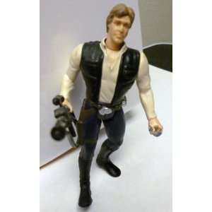 STAR WARS VINTAGE 1995 HANS SOLO 4 FIGURE WITH HEAVY ASSAULT RIFLE 