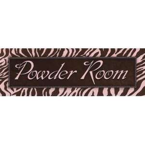    Powder Room   mini   Poster by Todd Williams (18x6)