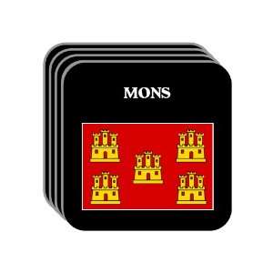  Poitou Charentes   MONS Set of 4 Mini Mousepad Coasters 
