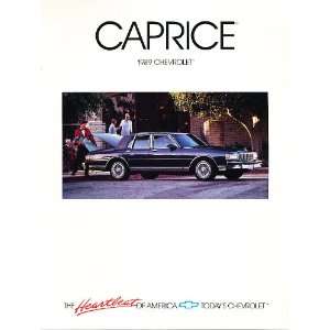  1989 Chevrolet Chevy Caprice Classic Sales Brochure 