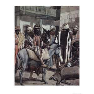Joseph Sends His Brethren Away with Full Sacks Giclee Poster Print by 