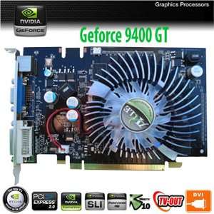  Nvidia Geforce 9400gt 9400 Gt 1gb Ddr2 Pci e 2.0 Graphics 