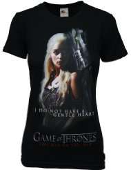 Game of Thrones Dany Gentle Heart Juniors Girly T Shirt