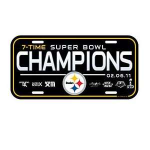  Pittsburgh Steelers 7 Time Super Bowl Champions Souvenir 
