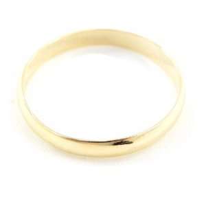   Alliance plated gold Demi jonc 3 mm (0. 12).   Taille 52 Jewelry