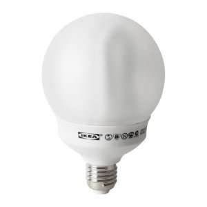  Ikea Sparsam Low energy Bulb Globe E 26,20 W   1 Pack 